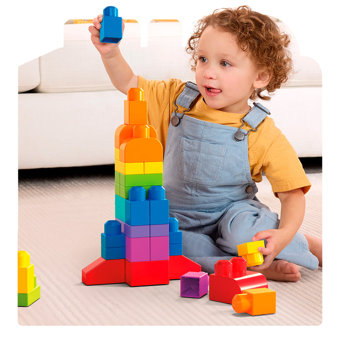 Fisher Price® Mega Bloks® First Builders Blocs de Construction 80 Pièces – 1A+