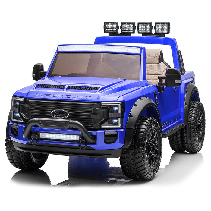 Voltz Toys Camionnette Pick-up pour enfant Ford Super Duty F450 24V à double sièges