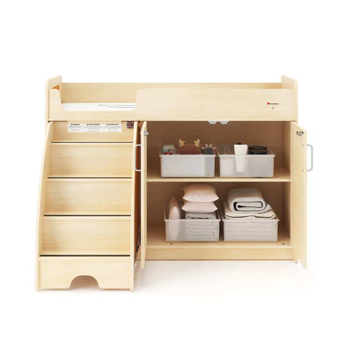 Foundations SafeStep® Commercial Changing Table with Stairs – Daycare-Grade Safety & Accessibility