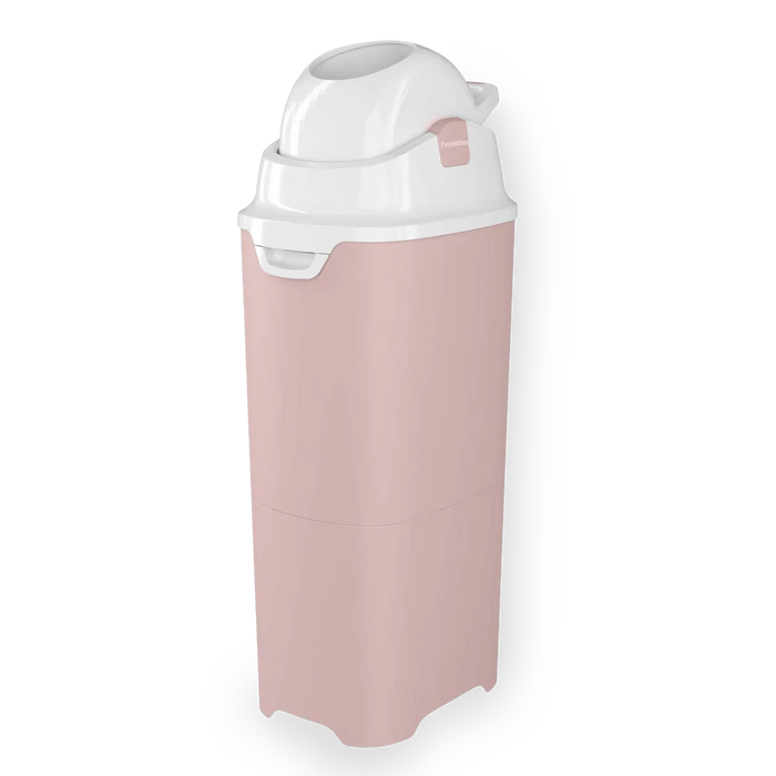 Foundations Tall Diaper Pail – Airtight, Odor-Locking Diaper Disposal System (Works With Any Bag)