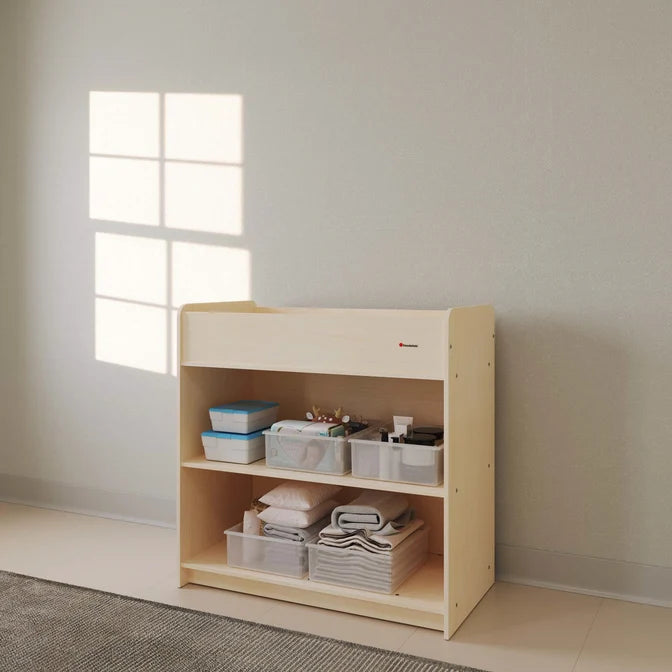 Table à langer Foundations® SafeStart™ avec étagères de rangement