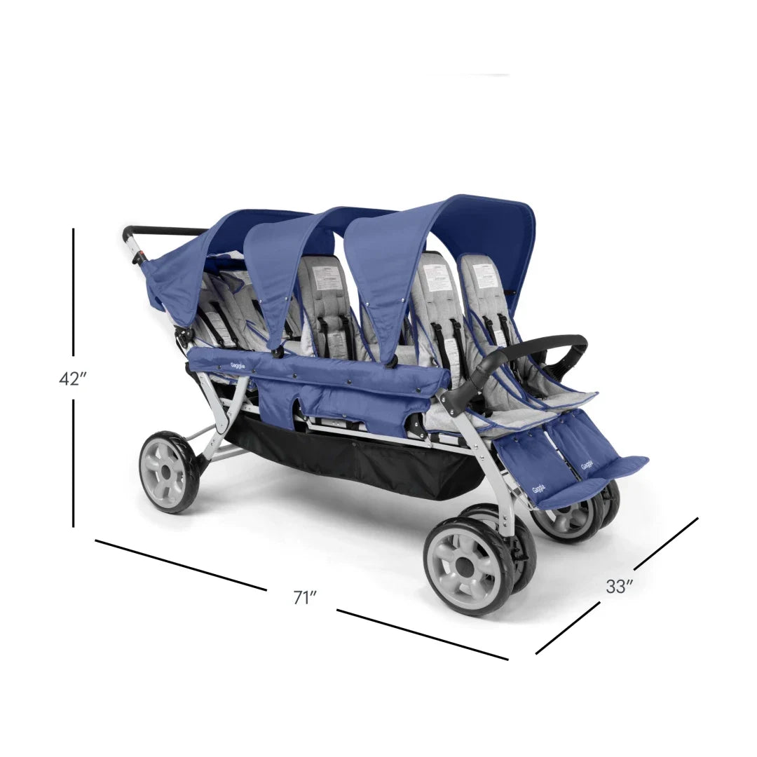 Foundations® GAGGLE® Jamboree™ 6-Seat Multi-Child Baby Stroller