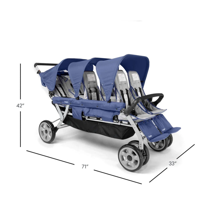 Foundations® GAGGLE® Jamboree™ 6-Seat Multi-Child Baby Stroller