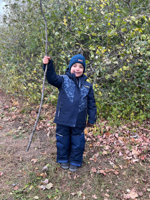 Conifere GINKO Navy - Ensemble de combinaison de neige 2 pièces pour garçon