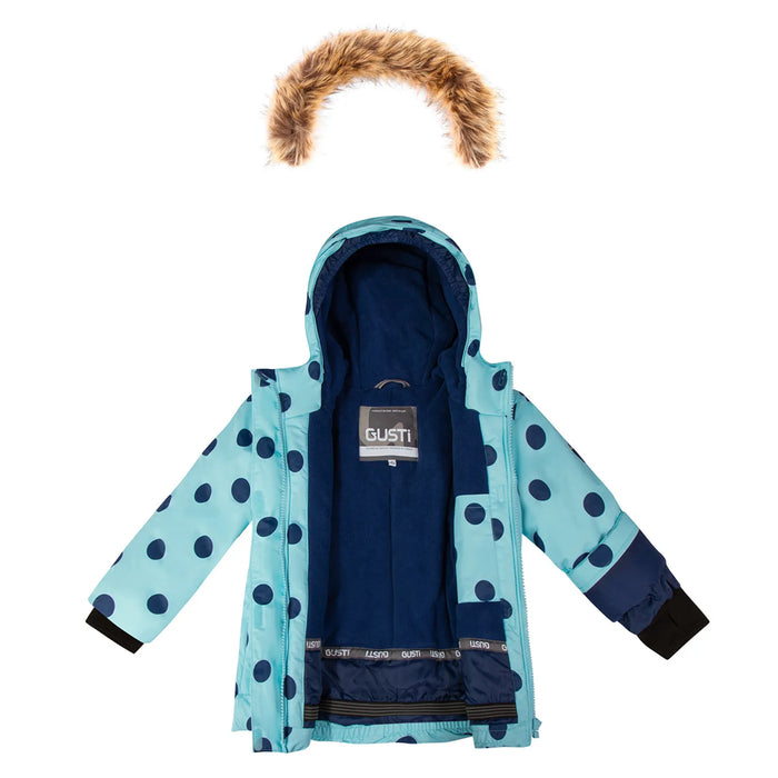 Gusti Habit de Neige pour filles - Polkadots (3T à 13/14 ans)