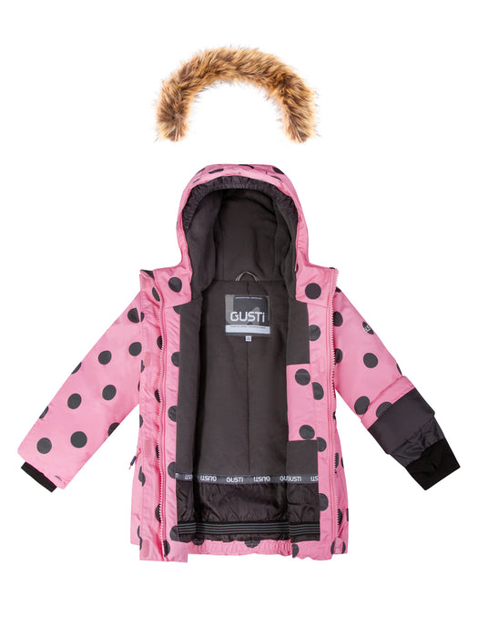 Gusti Habit de Neige pour filles - Polkadots (3T à 13/14 ans)