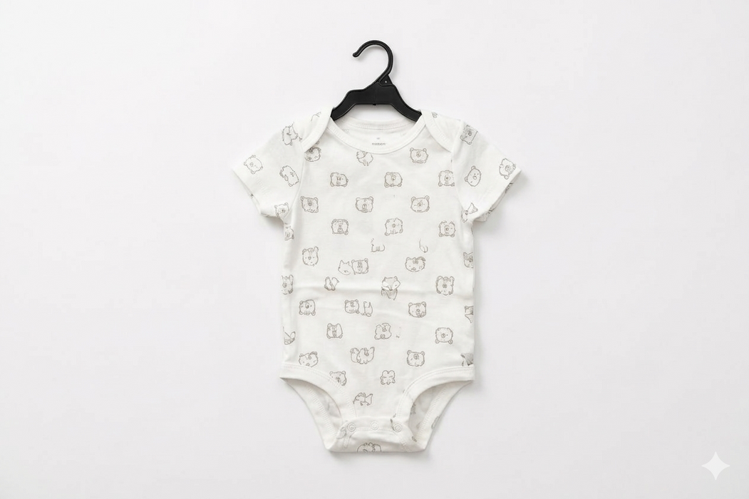 Rococo Onsie Baby Bodysuit Length Diaper Cover - (3m to 24m)