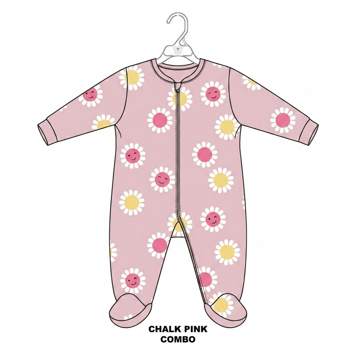 M.I.D® Blossom Baby Pyjama Size (NB-9m)