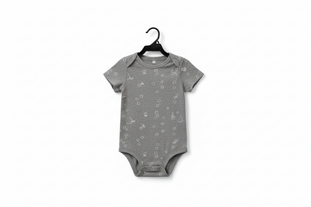 Rococo Onsie Baby Bodysuit Length Diaper Cover - (3m to 24m)
