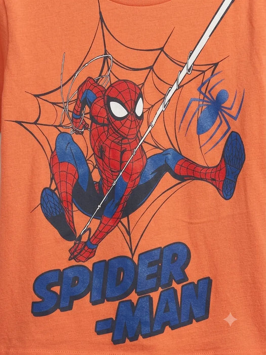 Happy Kids® Spiderman in Web Shirt-Red Sizes 2 to 4