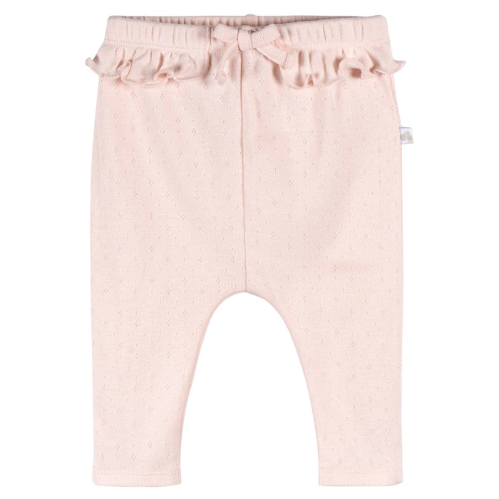 Gerber Baby Ribbed Comfy Pants - 2-pack