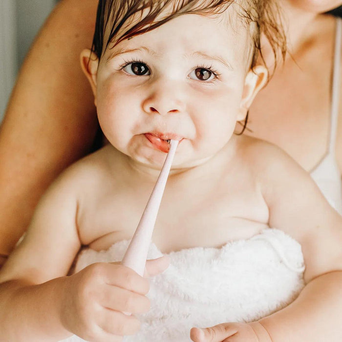 Glitter and Spice Brosse à dents en paille de blé pour enfants