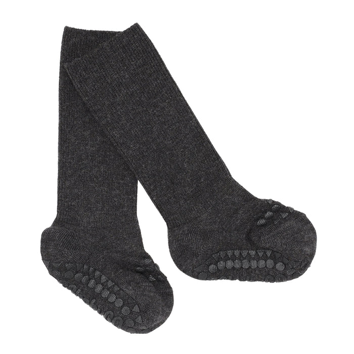 GoBabyGo Baby & Toddler Non-Slip Crew Socks - BAMBOO