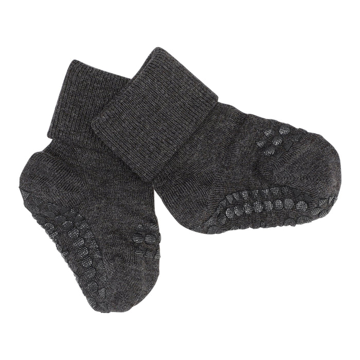 GoBabyGo Baby & Toddler Non-Slip Crew Socks - BAMBOO