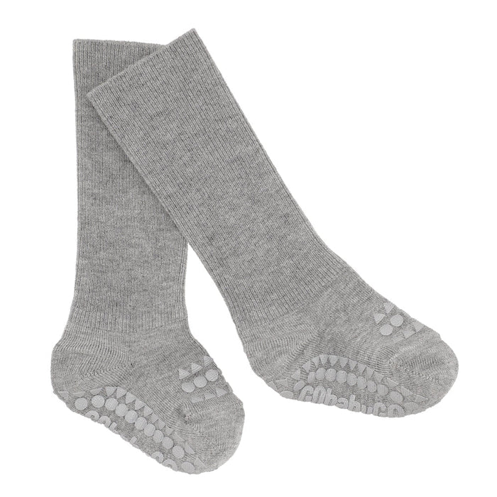 GoBabyGo Baby & Toddler Non-Slip Crew Socks - BAMBOO
