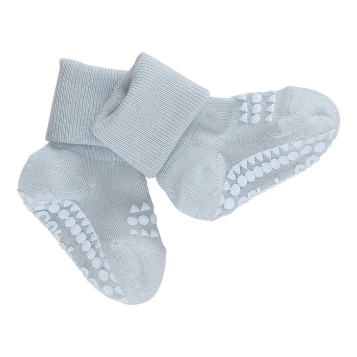 GoBabyGo Baby & Toddler Non-Slip Crew Socks - BAMBOO