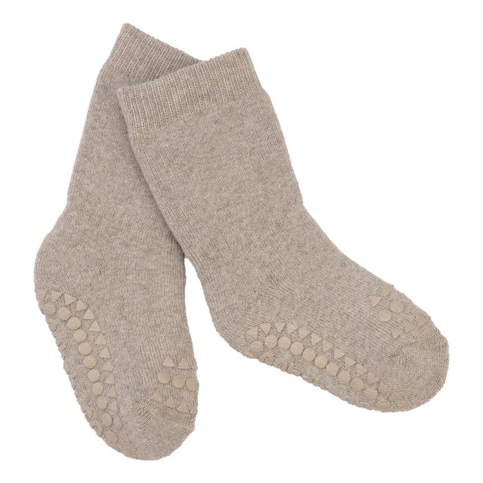 GoBabyGo Baby & Toddler Non-Slip Organic COTTON Crew Socks | OEKO-TEX® certified