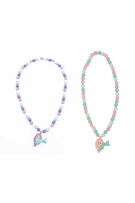 Great Pretenders® Matte Mermaid Necklace, Assorted Age: 3+