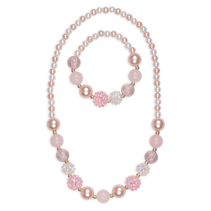 Great Pretenders® Pinky Pearl Necklace & Bracelet Set  Age: 3+