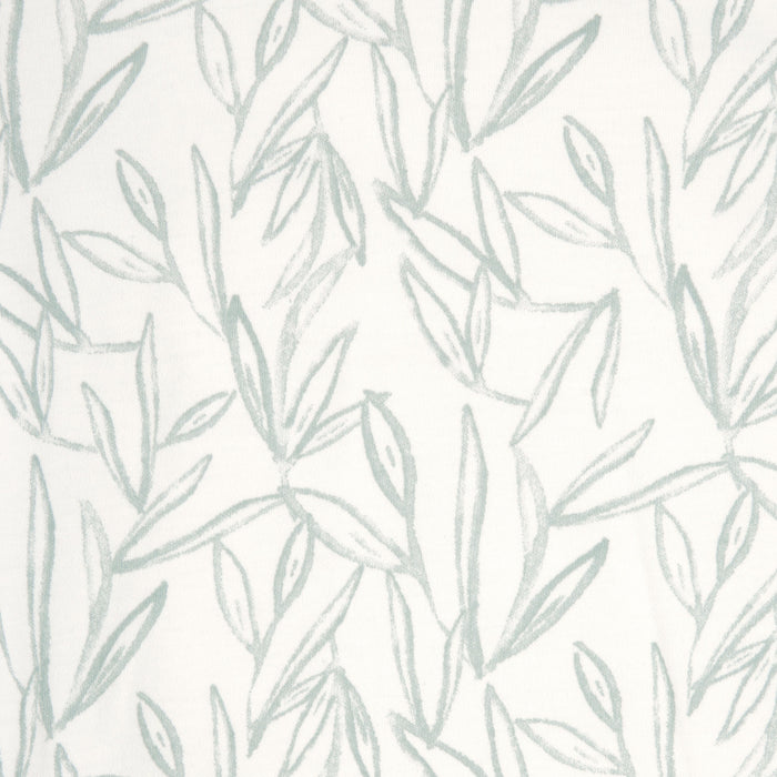 Gigoteuse d'emmaillotage pour nouveau-né HALO® 100 % coton TOG 1.5 - Feuilles vertes