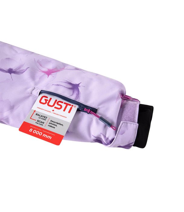 Combinaison de ski Gusti H. Hazel pour filles - Taille (8 à 12)