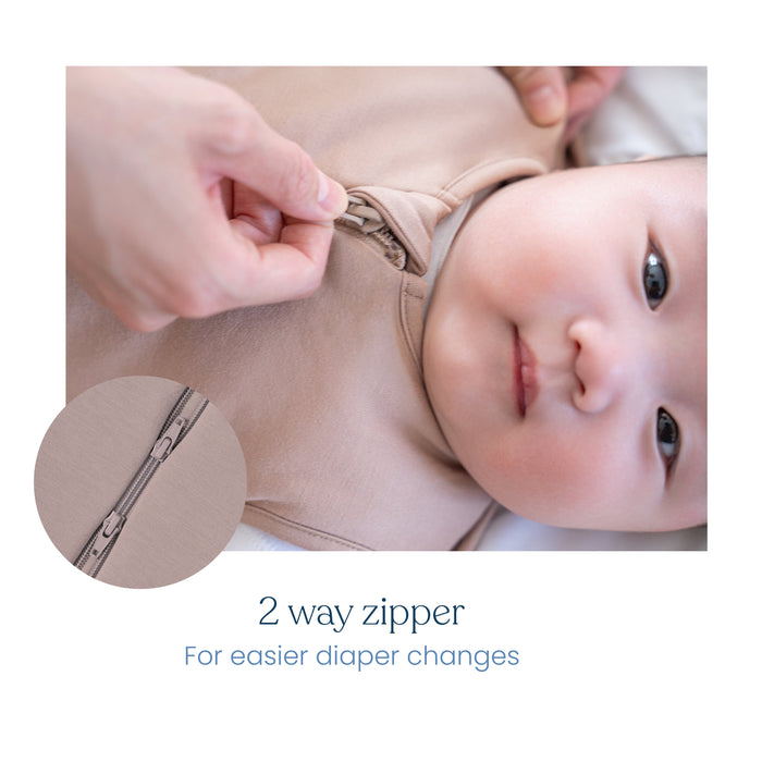 Halo SuperSoft Bamboo Swaddle TOG 2.0 - Mocha