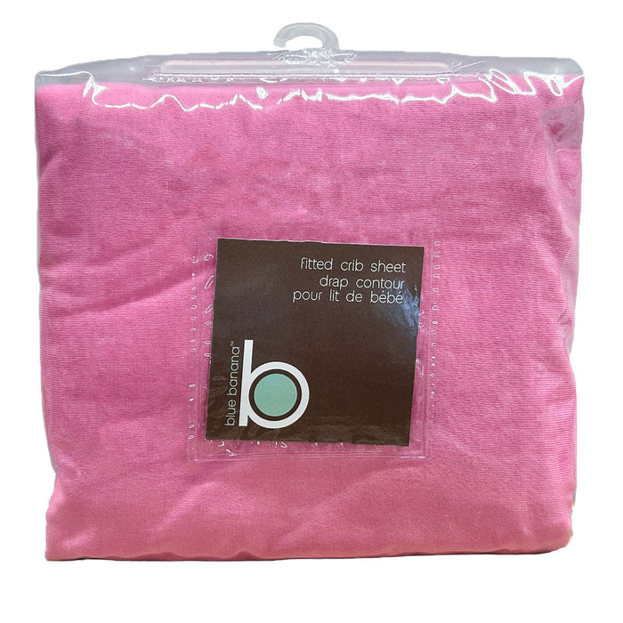 Blue Banana Fitted Jersey Baby Crib Sheet