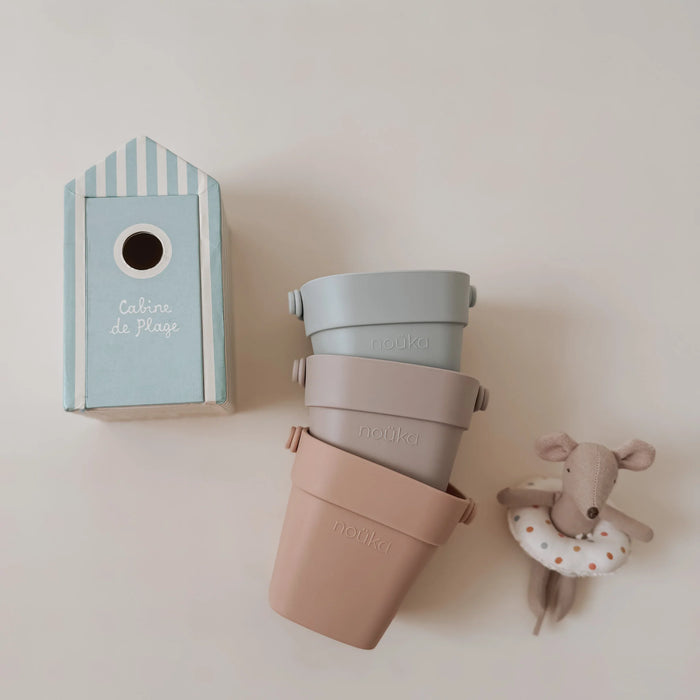 noüka Tiny Bath Bucket Set - Sunset