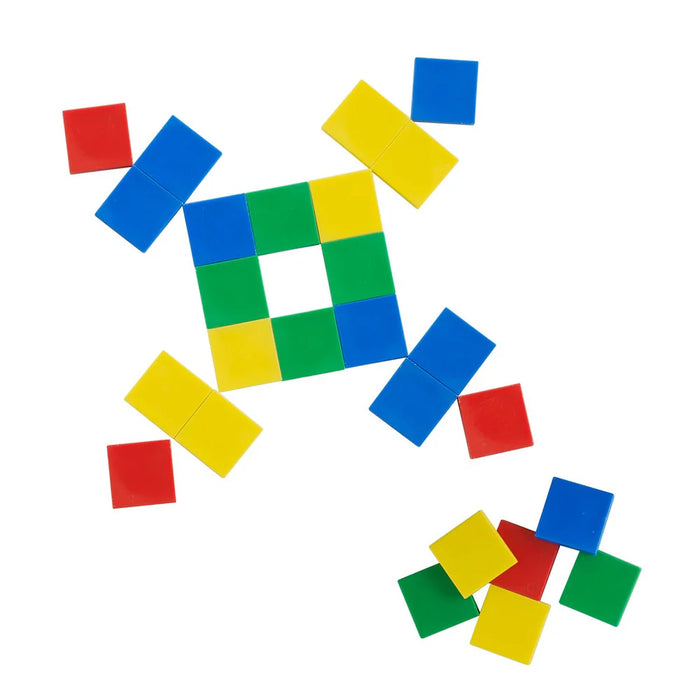 FDMT Busy Play Color Tiles Play Set – Educational Color Sorting, Pattern & Fine Motor Skills Game