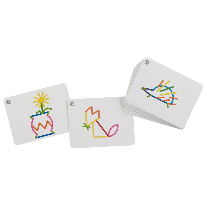 FDMT Busy Play GeoStix Play Set – Educational Geometry & Creative Construction Toy for Kids