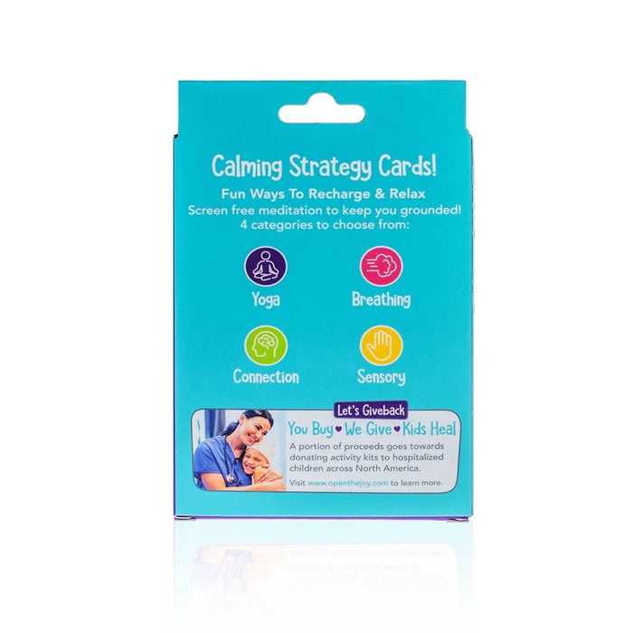FDMT Open The Joy Calming Strategies Cards | Social-Emotional Learning (SEL) & Self-Regulation Cards for Kids (English or French)