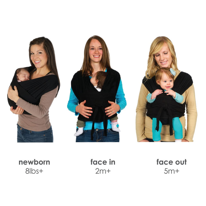 JJ Cole Agility Flex™ Stretch Baby Carrier – Infant Carrier to Toddler