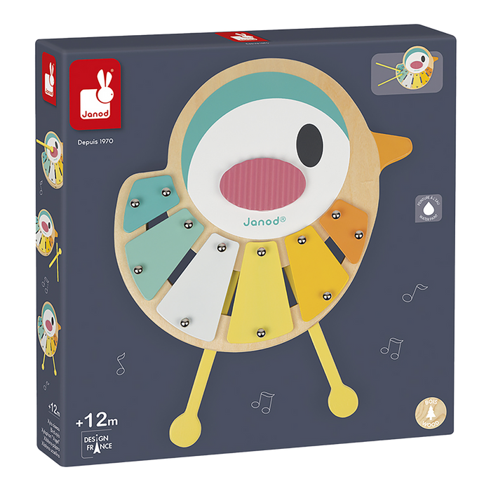 Janod Pure - Bird Xylo Musical Toy