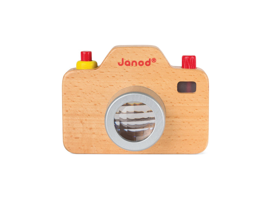 Appareil photo sonore en bois Janod