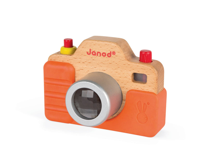 Appareil photo sonore en bois Janod