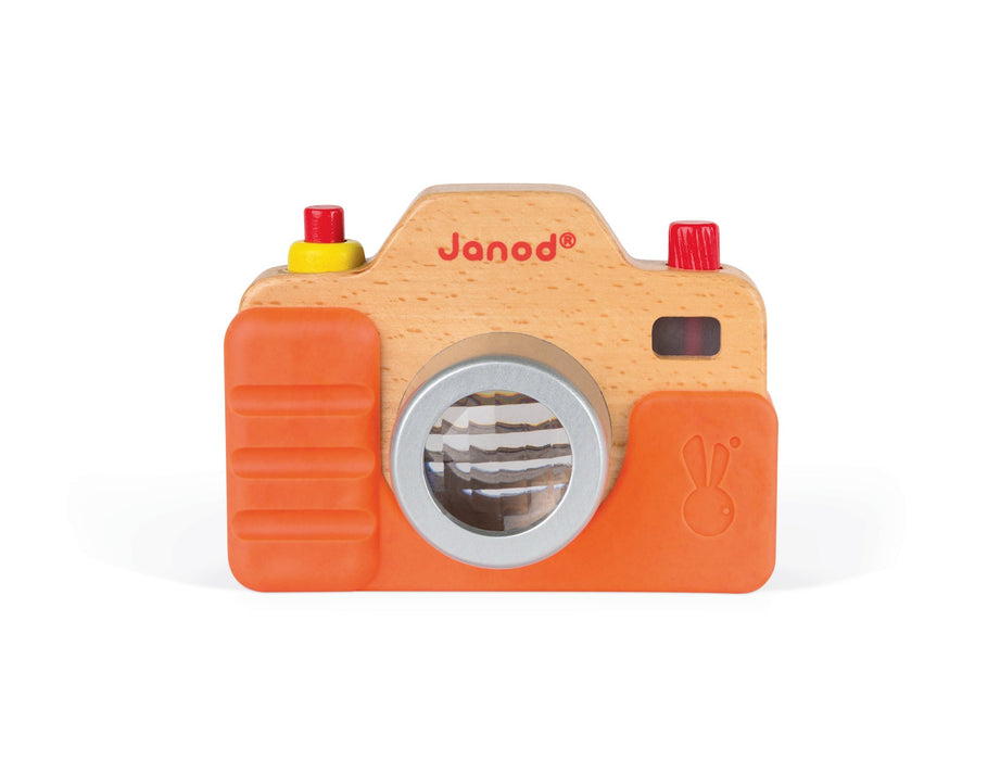 Appareil photo sonore en bois Janod