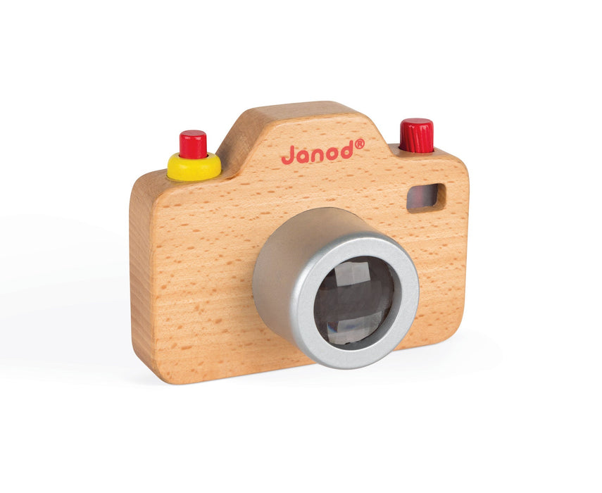 Appareil photo sonore en bois Janod