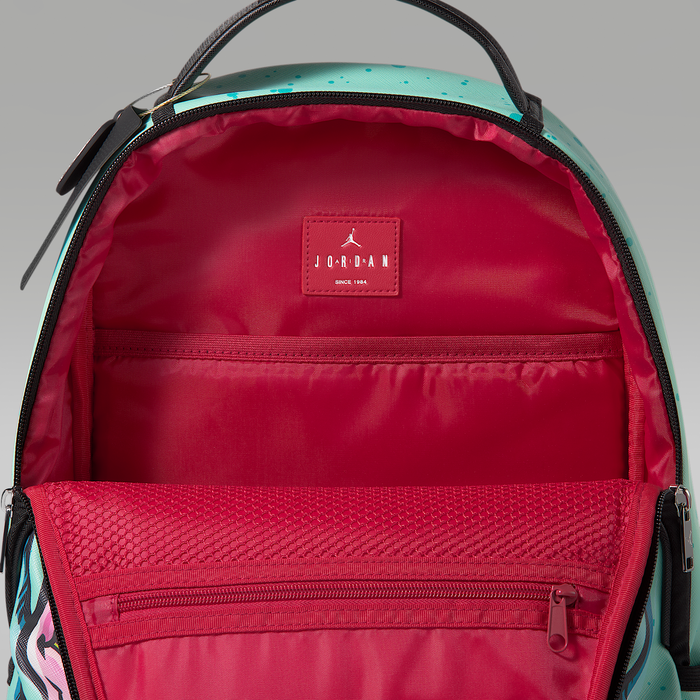 Jordan 6 Rings Mouth backpack Hyper Jade 05