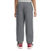JOR-95F113-GEH grey kids sweatpants shown from the back, worn by a child standing.
