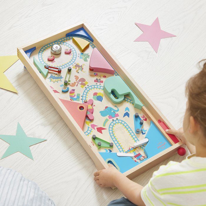 Janod® Applepop Funfair Pinball Ages 5+