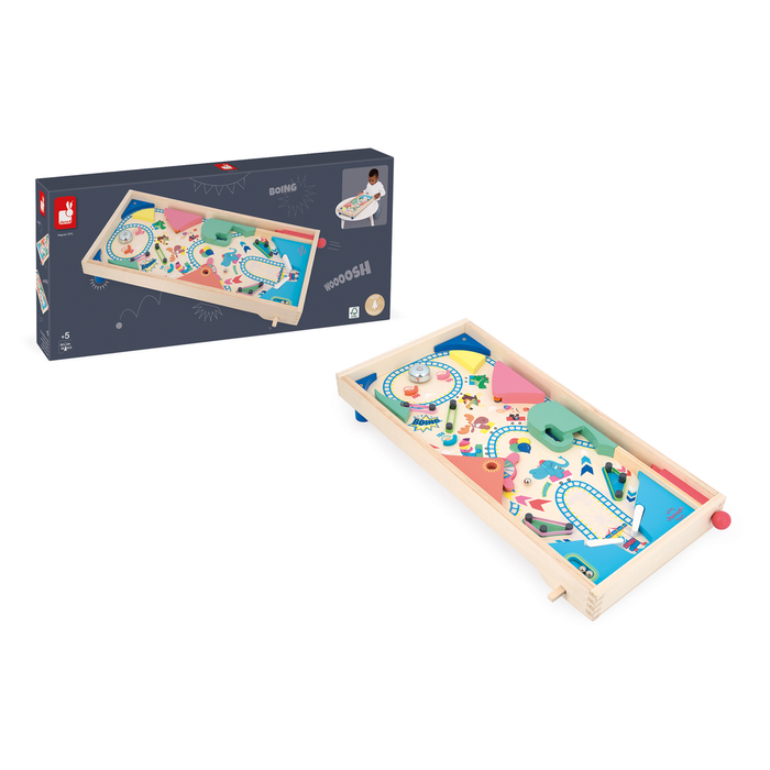 Janod® Applepop Funfair Pinball Ages 5+