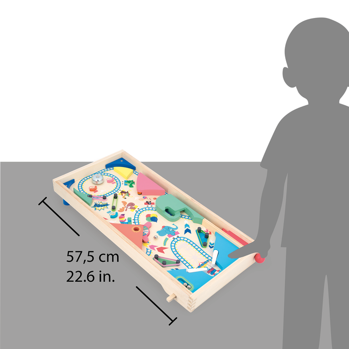 Janod® Applepop Funfair Pinball Ages 5+