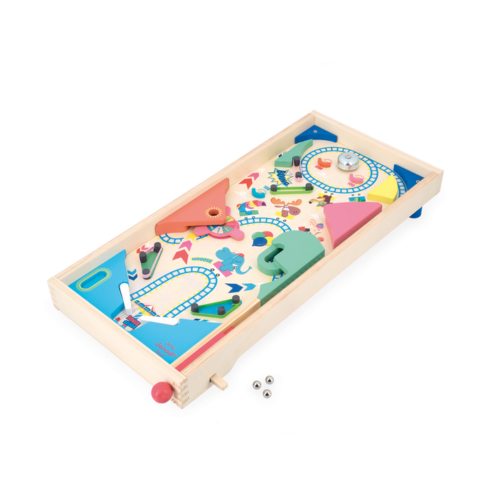 Janod® Applepop Funfair Pinball Ages 5+