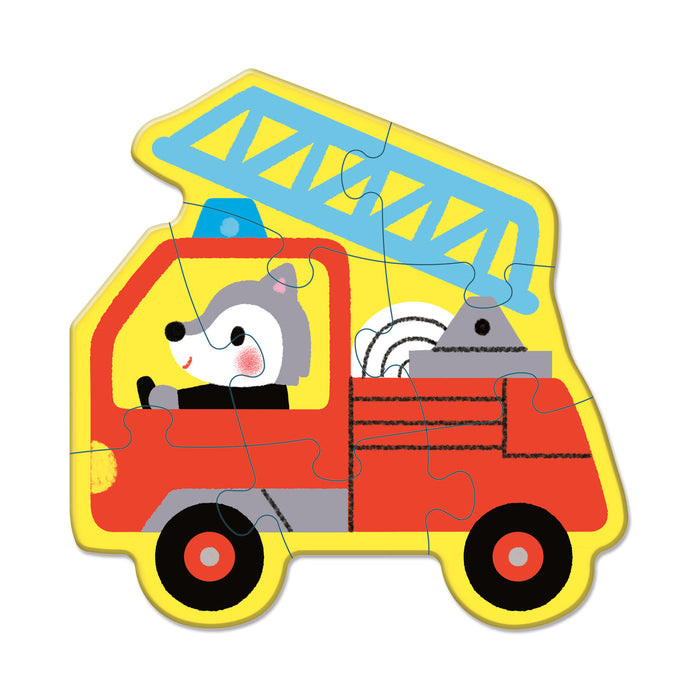 Janod® Puzzle - Baby Vehicles