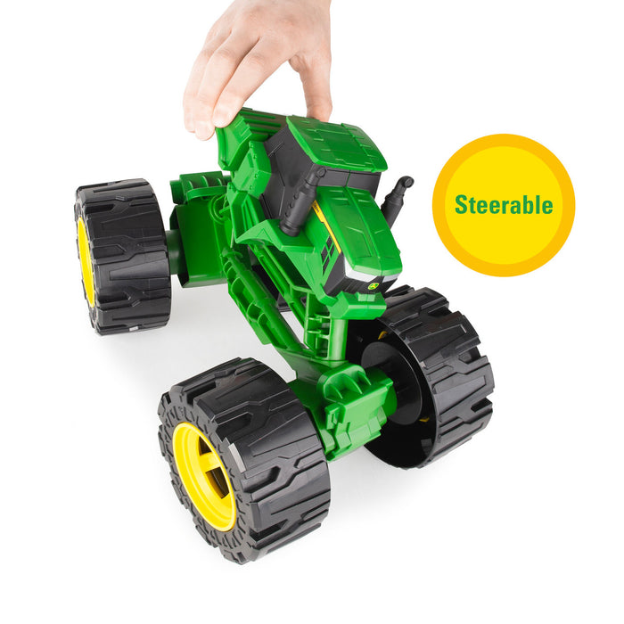 John Deere® Monster Treads 12 Inch All Terrain Tractor Toy 3years +