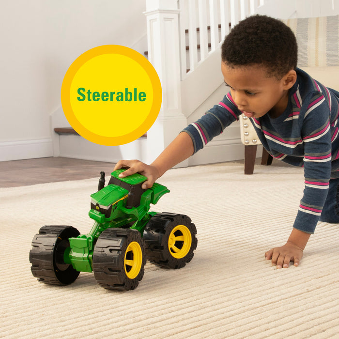 John Deere® Monster Treads 12 Inch All Terrain Tractor Toy 3years +