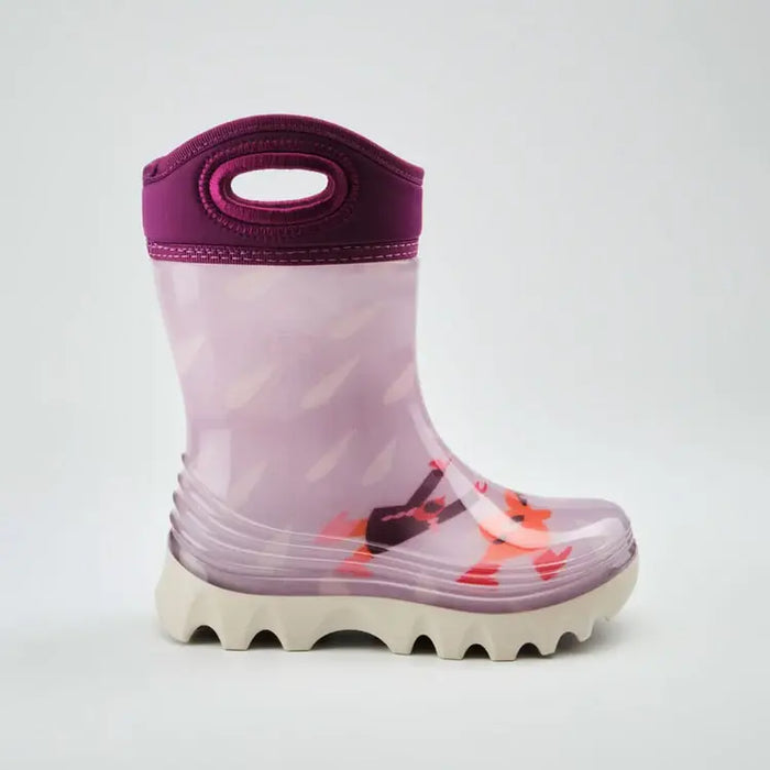 Bottes de pluie imperméables pour enfants Kamik Drizzle x Cécile Gariépy – Fabriquées au Canada