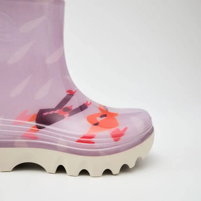 Bottes de pluie imperméables pour enfants Kamik Drizzle x Cécile Gariépy – Fabriquées au Canada