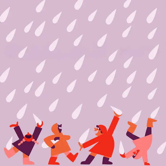 Bottes de pluie imperméables pour enfants Kamik Drizzle x Cécile Gariépy – Fabriquées au Canada