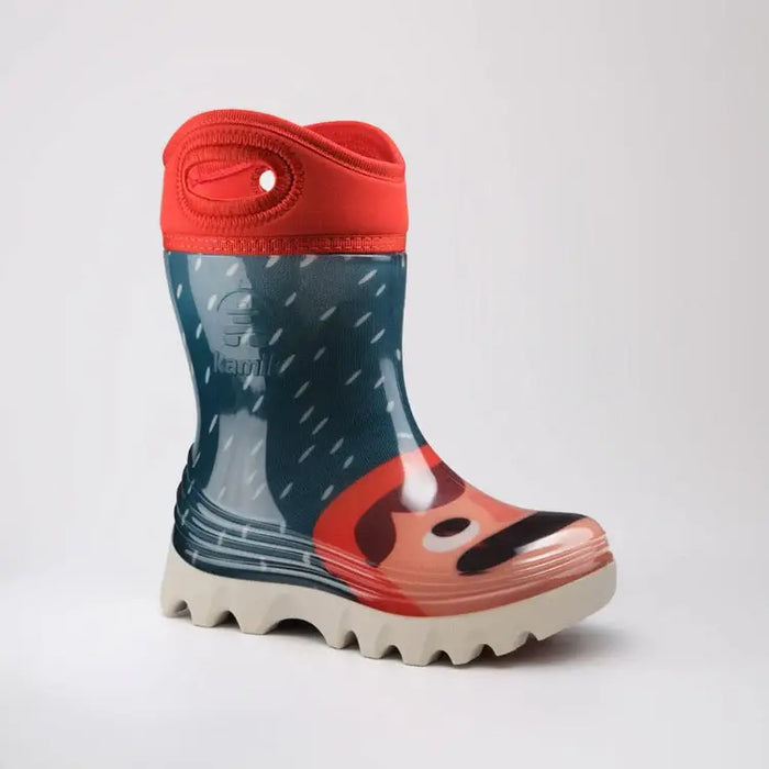 Bottes de pluie imperméables pour enfants Kamik Drizzle x Cécile Gariépy – Fabriquées au Canada